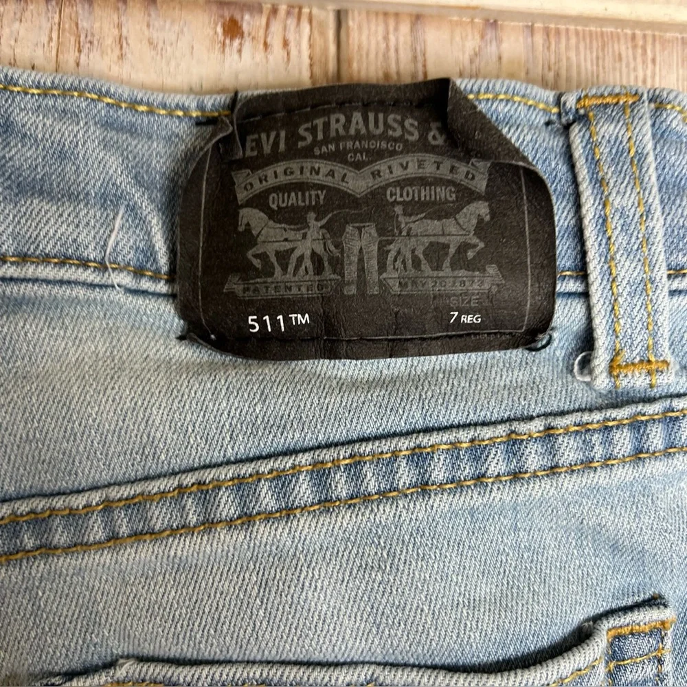 Levi's Boys 2-Pack 511 Slim Jeans - Light Blue and Khaki